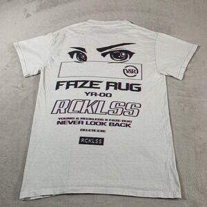 Young & Reckless Faze Rug Shirt Mens Small Graphic RCKLSS Tee Never Look‎ Back